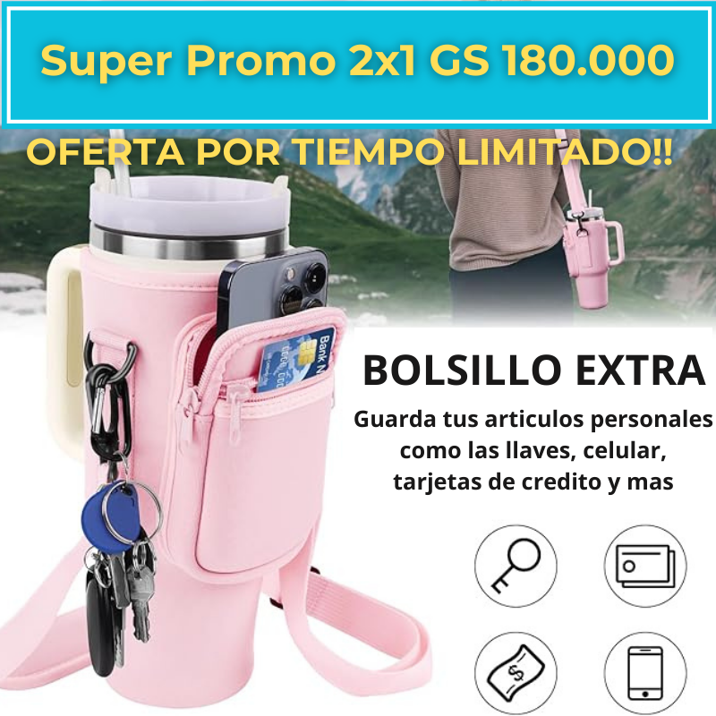 PROMO 2X1 Bolso para termo y artículos personales